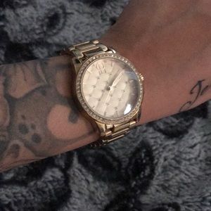 JLo Gold watch